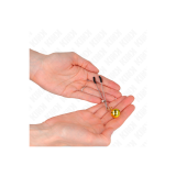KINK - DÜNNE GLOCKEN-NIPPELKLAMMERN GOLD 7 CM - KINK NIPPLE GRIP - Sa…