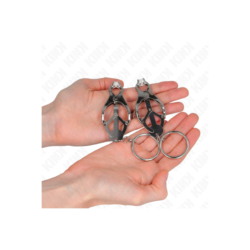 KINK - PINCES À TÉLÉPHONES TRÈFLE JAPONAIS O-RING ARGENT - KINK NIPPL…