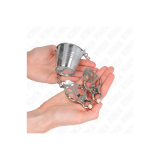 KINK - PINCES À METELIER AVEC SEAU ARGENT - KINK NIPPLE GRIP - Pinces…