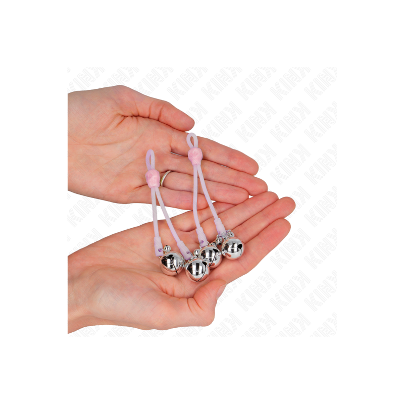 KINK - PINZE PER CAPEZZOLI TESCHIO LUMINOSO CON ANELLO CAMPANELLI REG…