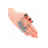 KINK - DREIFACH NIPPEL- UND KLITZISKLEMMEN MIT KETTE MODELL 1 - KINK…