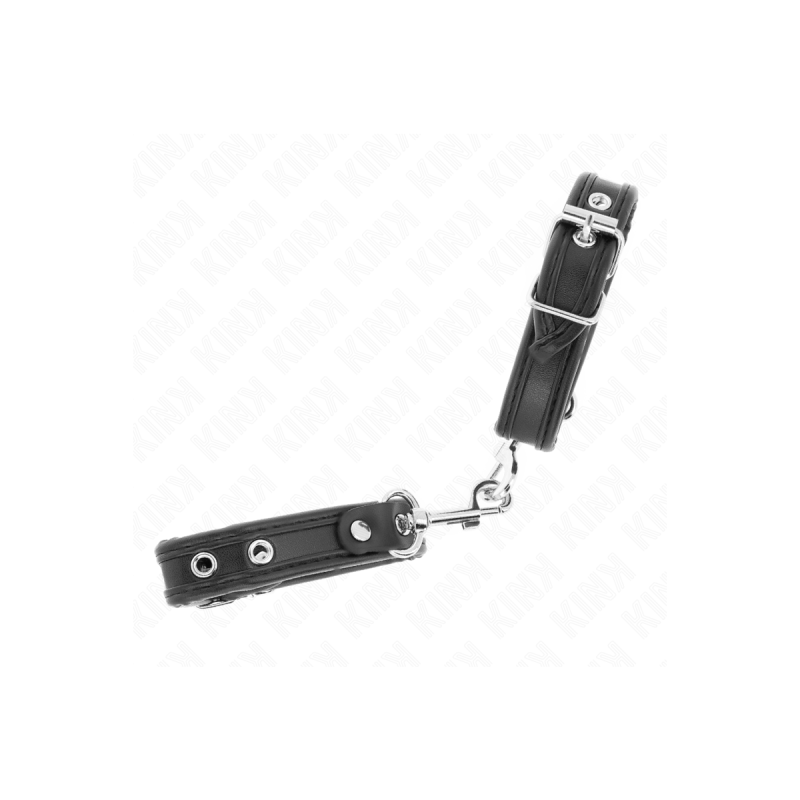 KINK - MINI BLACK WRISTBANDS WITH STUDS ADJUSTABLE 16-22 CM X 2 CM -…