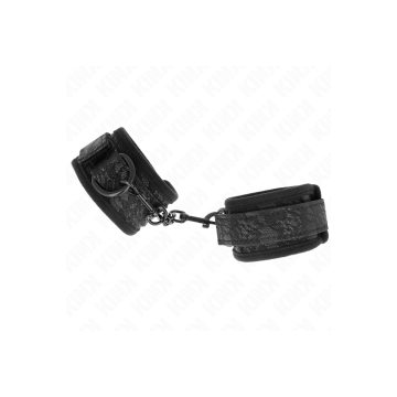 KINK - DARK LACE CUFFS NEOPRENE HANDGELENK MANSCHETTEN VERSTELLBAR SC…