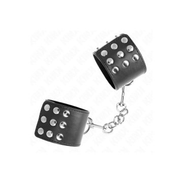 KINK - APPUI-POIGNETS AVEC BOUTON-PRESSION NOIR RÉGLABLE 19-24 CM X 5…
