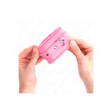 KINK - POGGIPOLSI PREMIUM RIVESTITI IN PELLICCIA ROSA CON CINTURA ROS…