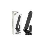 Basecock - Vibrateur Réaliste Télécommande Noir 20 Cm - O - 4 Cm |