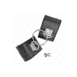 KINK - APPUI-POIGNETS FIXES AVEC ANNEAU ET FERMETURE PAR CADENAS NOIR…
