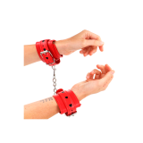 KINK - POLSO ROSSO CON INTARSIO A CUORE NERO REGOLABILE 21-28 CM X 5,…