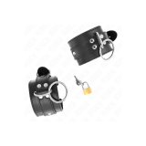 KINK - APPAREILS-POIGNETS VERROUILLÉS PAR JOINT TORIQUE NOIR RÉGLABLE…