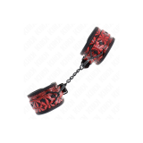 KINK - RESISTENZA DA POLSO CON MOTIVO A DIAMANTI ROSSO SCURO REGOLABI…