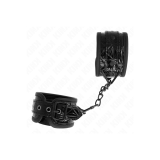 KINK - DIAMOND PATTERN WRIST RESTRAINTS BLACK ADJUSTABLE 17-26 CM X 5…
