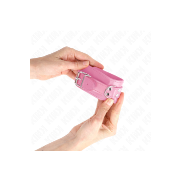 KINK - SIMPLE WRIST RESTRAINTS PINK ADJUSTABLE 20-23 CM X 5.5 CM - KI…