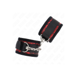 KINK - SCANDAL HANDGELENKSFESSELN ROT-SCHWARZ - KINK WRIST RESTRAINT…