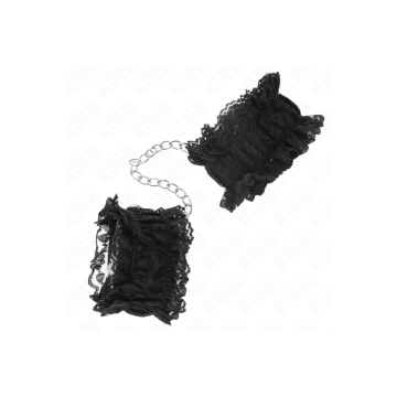KINK - LACE ELASTIC WRIST RESTRAINTS NEGRO - KINK WRIST RESTRAINT - F…