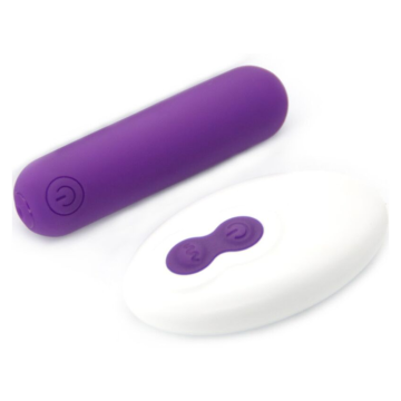 ARMONY - SPLASH JOLINE BALA VIBRADORA SILICONA CONTROL REMOTO 10 VIBRACIONES 6.5 X 1.5 CM MORADO