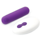 ARMONY - SPLASH JOLINE BALA VIBRADORA SILICONA CONTROL REMOTO 10 VIBRACIONES 6.5 X 1.5 CM MORADO