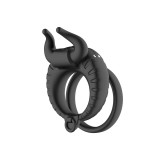 ARMONY - BULL'S PASION RING VIBRATOR 10 SPEEDS BLACK - ARMONY FOR HIM…