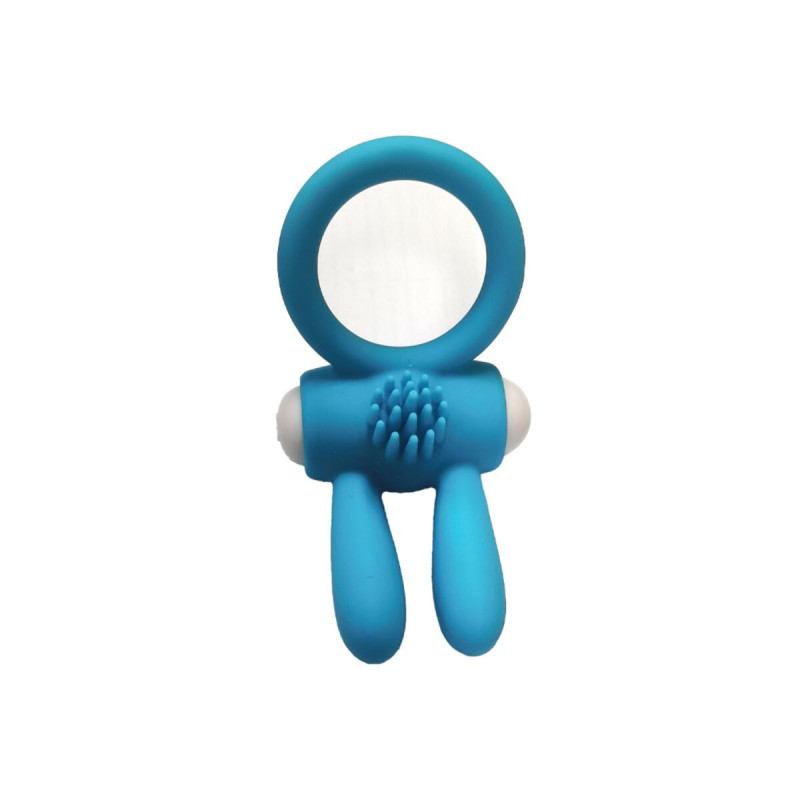 ARMONY - MR BUNNY VIBRATOR RING SILICONE BLACK - ARMONY FOR HIM - Coc…