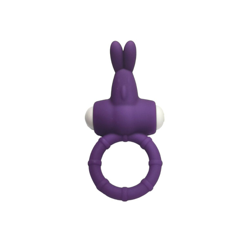 ARMONY - MS BUNNY ANELLO VIBRATORE IN SILICONE VIOLA - ARMONY FOR HIM…