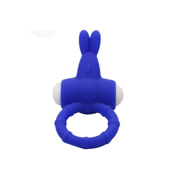 ARMONY - MS BUNNY VIBRATORRING SILIKON BLAU - ARMONY FOR HIM - Cockri…