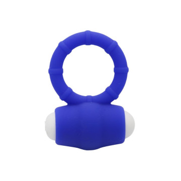 ARMONY - POWER O VIBRATOR RING SILICONE BLUE - ARMONY FOR HIM - Cockr…