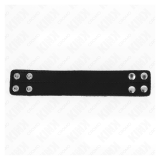 KINK - ANILLO PENE CUERO CON CIERRE A PRESIÓN 18.5 X 3.3 CM