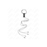 KINK - DREIFACH CHROM METALL PENISRING 3 CM BIS 4,5 CM MIT 26 CM META…