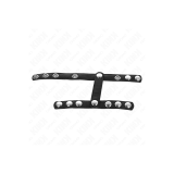 KINK - PENIS RING WITH 3 ADJUSTABLE BALL SPLITTER STRAPS - KINK RING…