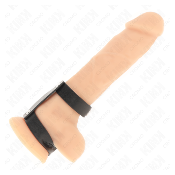 KINK - ANILLO PENE DOBLE POLIPIEL AJUSTABLE