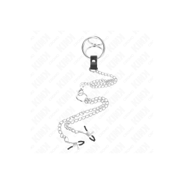 KINK - DREIFACH CHROM METALL PENISRING 3,8 CM BIS 5 CM MIT 26 CM META…