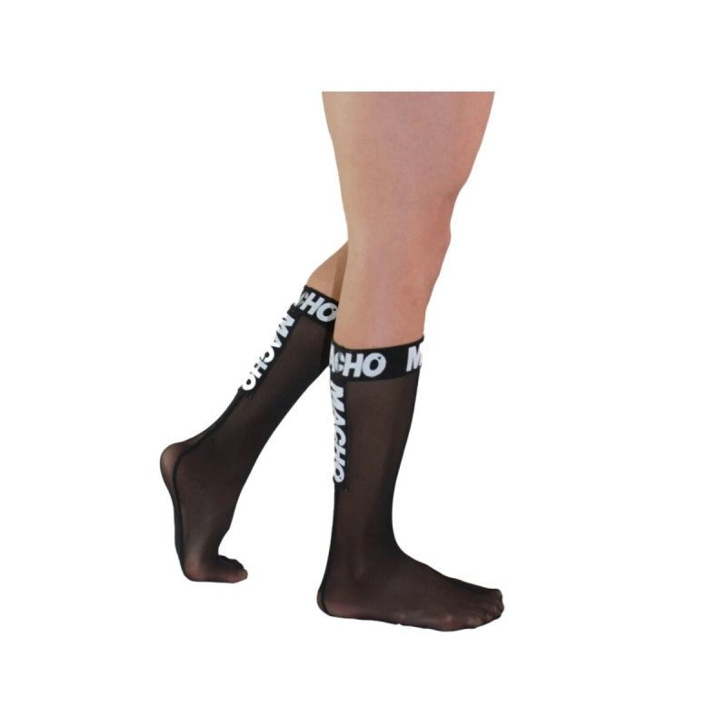 MACHO - CHAUSSETTES FINES TAILLE UNIQUE NOIRES - MACHO UNDERWEAR
