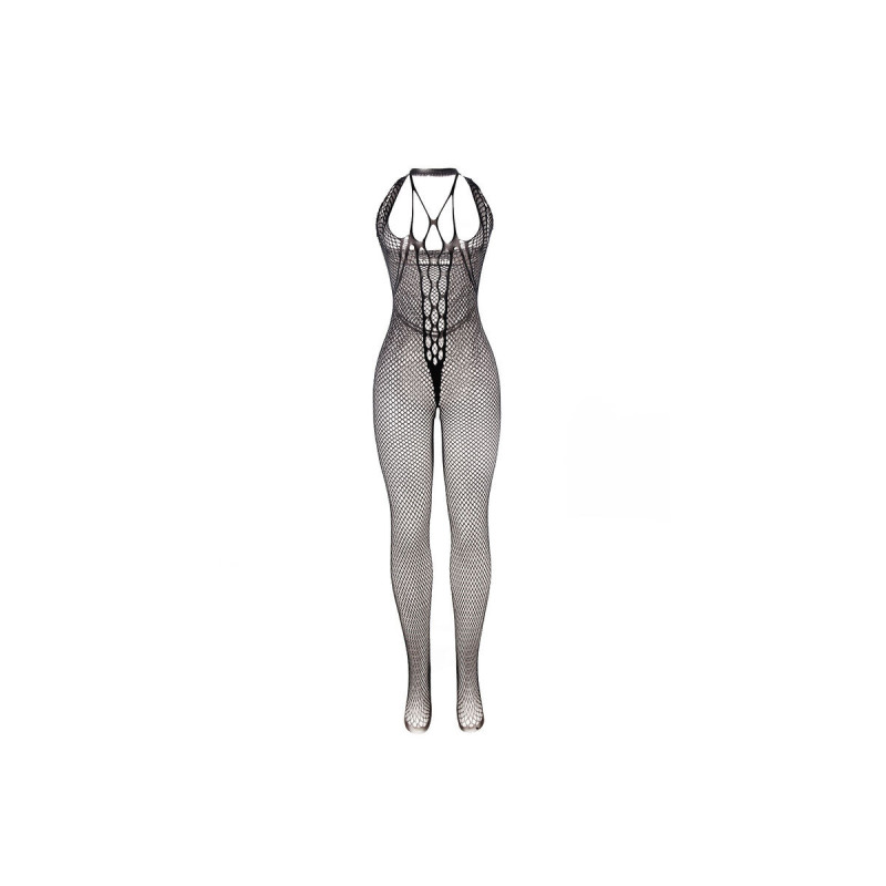 SUBBLIME - 951788 BODYSTOCKING LONG EN RESILLE AVEC BRETELLES SUR LA…