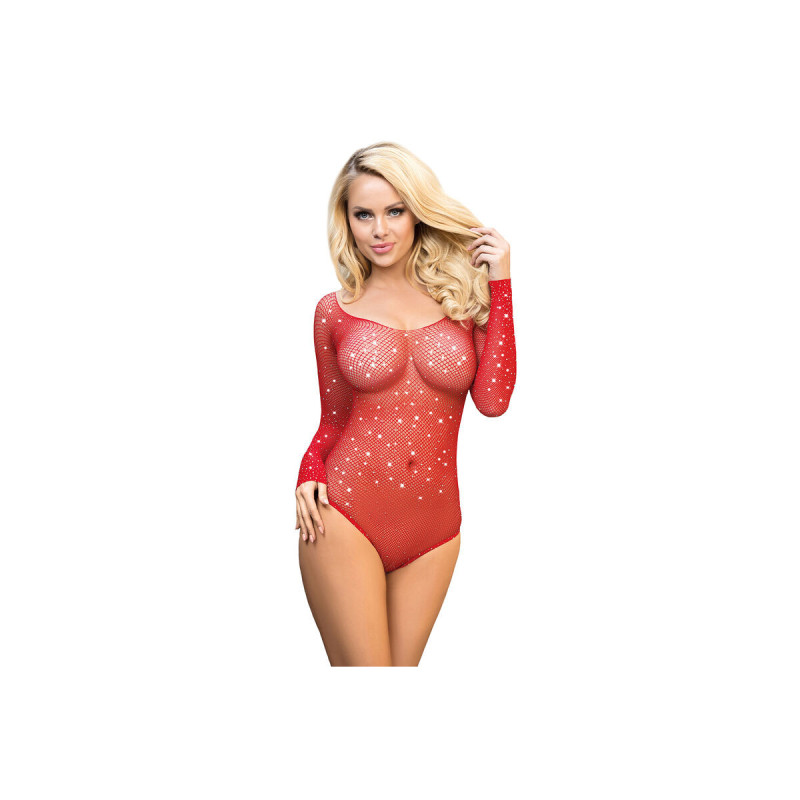 Subblime - 952303 Body De Rejilla Brillante Con Hombros