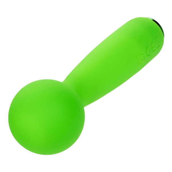 CALEXOTICS - NEON VIBES THE BUBBLY VIBE MINI-MASSAGER 10 VIBRATIONEN GRÜN