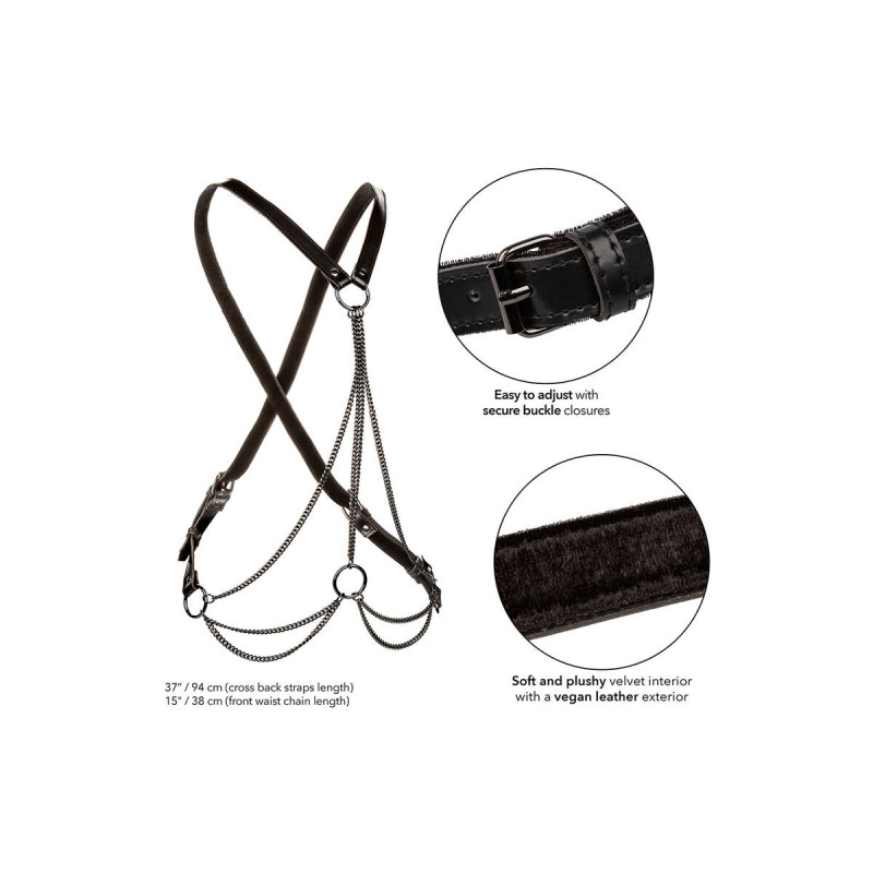 Calexotics - Euphoria Arnés De Múltiples Cadenas Premium | Vybes.it