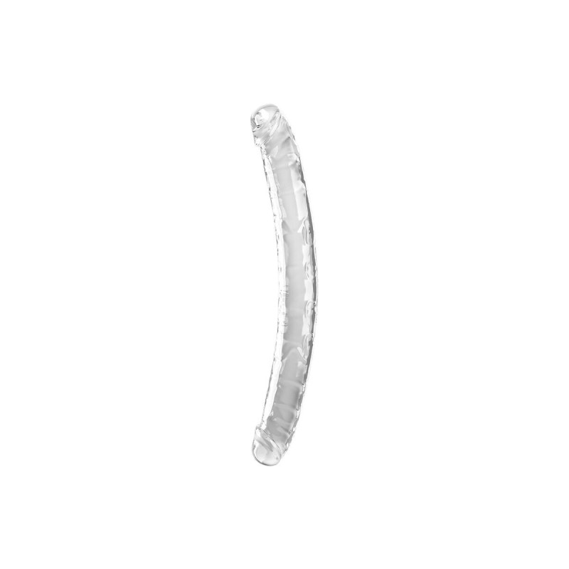 King Cock - Double Trouble Dildo Doble 46 Cm Transparente | Vybes.it