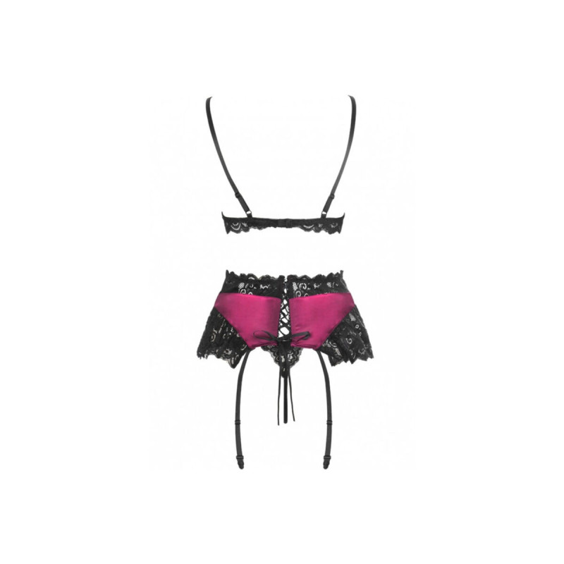 Livco Corsetti Fashion - Nahir Lc 20214 Sujetador + Panty + Liguero