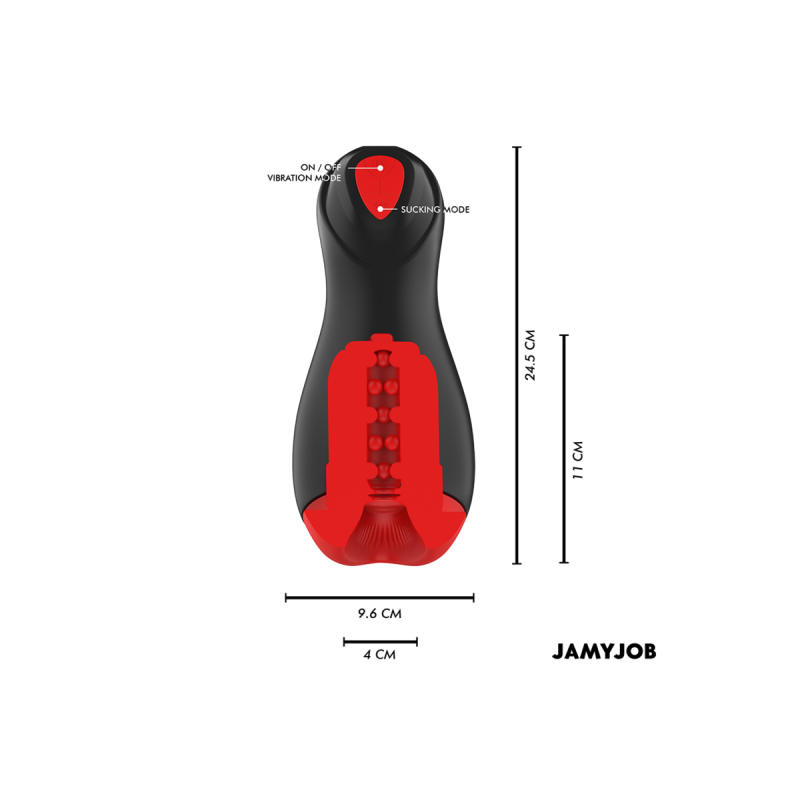 Jamyjob - Core - X Masturbador Automático 5 Modos Succionador Y