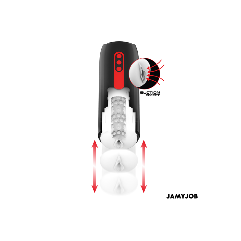 Jamyjob - Masturbatore Vaginale Automatico Phantom 5 Modalità Di