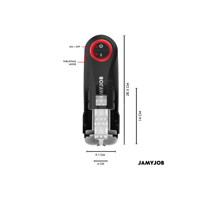 Jamyjob - Masturbateur Vagin Automatique Par Gravité 5 Modes