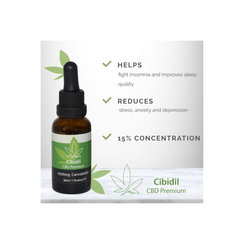 500 COSMETICS - CIBIDIL ENTSPANNENDES CBD-ÖL 15 % 30 ML - 500COSMETIC…