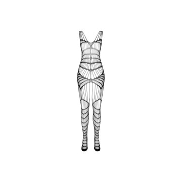 PASSION - BS 102 BODYSTOCKING NERO TAGLIA UNICA - PASSION WOMAN BODYS…
