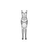 PASSION - BS 102 BODYSTOCKING RED ONE SIZE - PASSION WOMAN BODYSTOCKI…