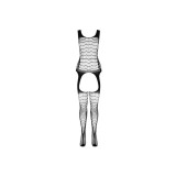 PASSION - BS 104 BODYSTOCKING NERO TAGLIA UNICA - PASSION WOMAN BODYS…