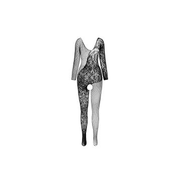 PASSION - BS 107 BODYSTOCKING BIANCO TAGLIA UNICA - PASSION WOMAN BOD…