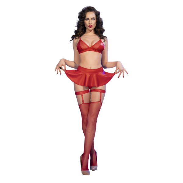 CHILIROSE - CR 4716 SET 3 PEZZI ROSSO M