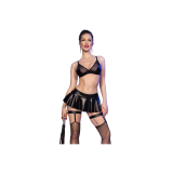 Chilirose - Cr 4716 Ensemble 3 Pièces Noir L | Vybes.it