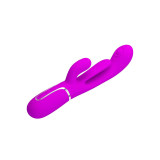 Pretty Love - Shania Triple Vibrador Rabbit Multifunción Rosa |