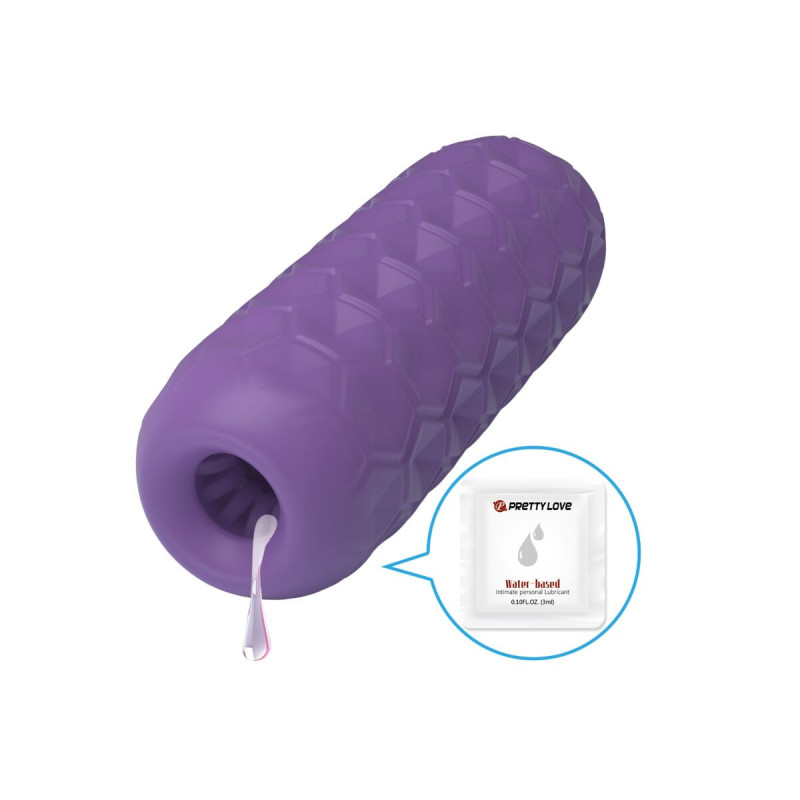 Pretty Love - Twin Balls Masturbador Masculino Morado | Vybes.it