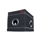Secret Dome - Kink Club La Niche Cabina Negro & Rojo | Vybes.it